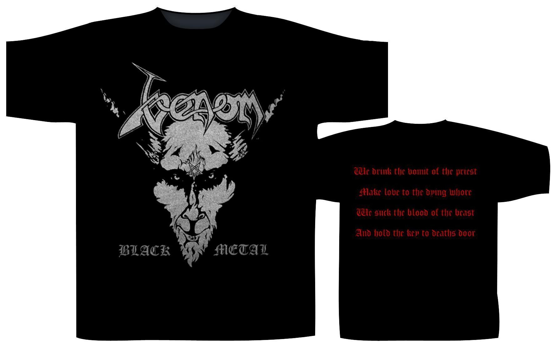 Tricou VENOM - Black Metal ST0008