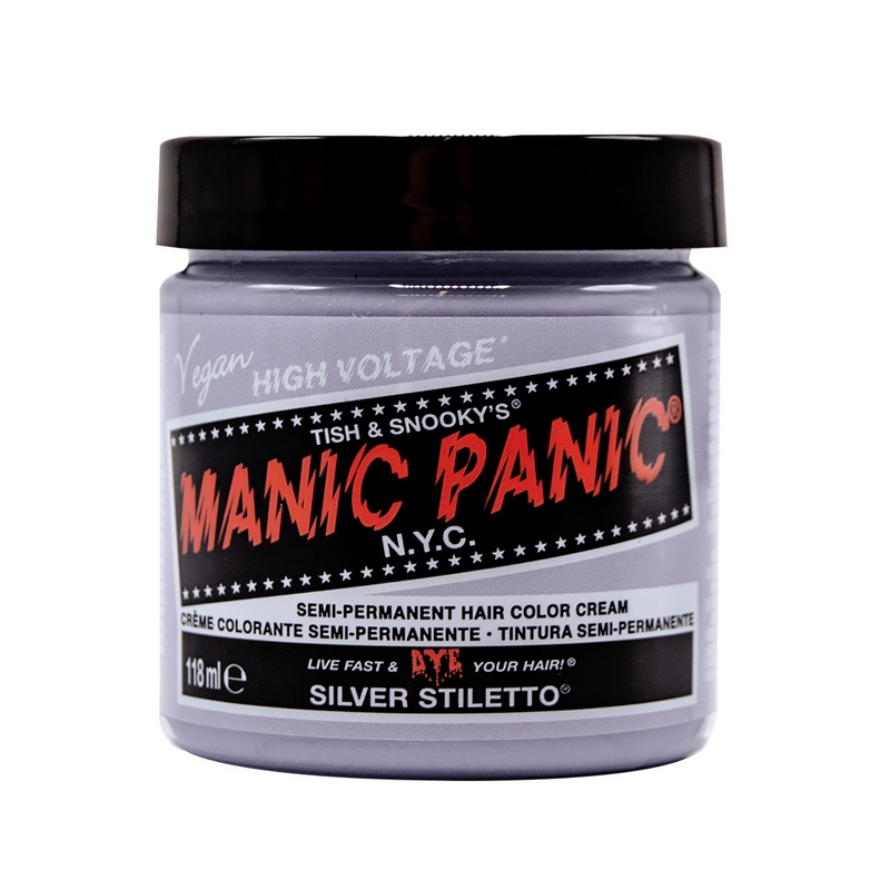 Vopsea semipermanenta MANIC PANIC Silver Stiletto