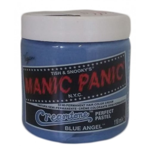 Vopsea semipermanenta albastra directa MANIC PANIC CREAMTONE (pastel) BLUEANGEL