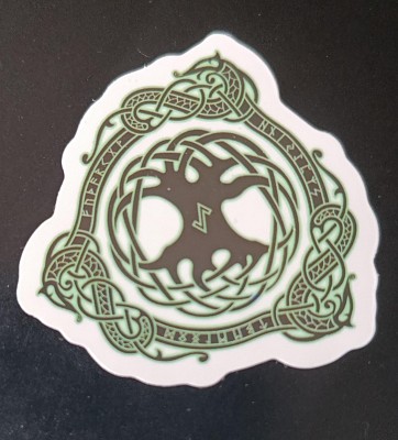 Sticker (abtibild) viking mic model 5 Sticker (abtibild) viking mic model 5