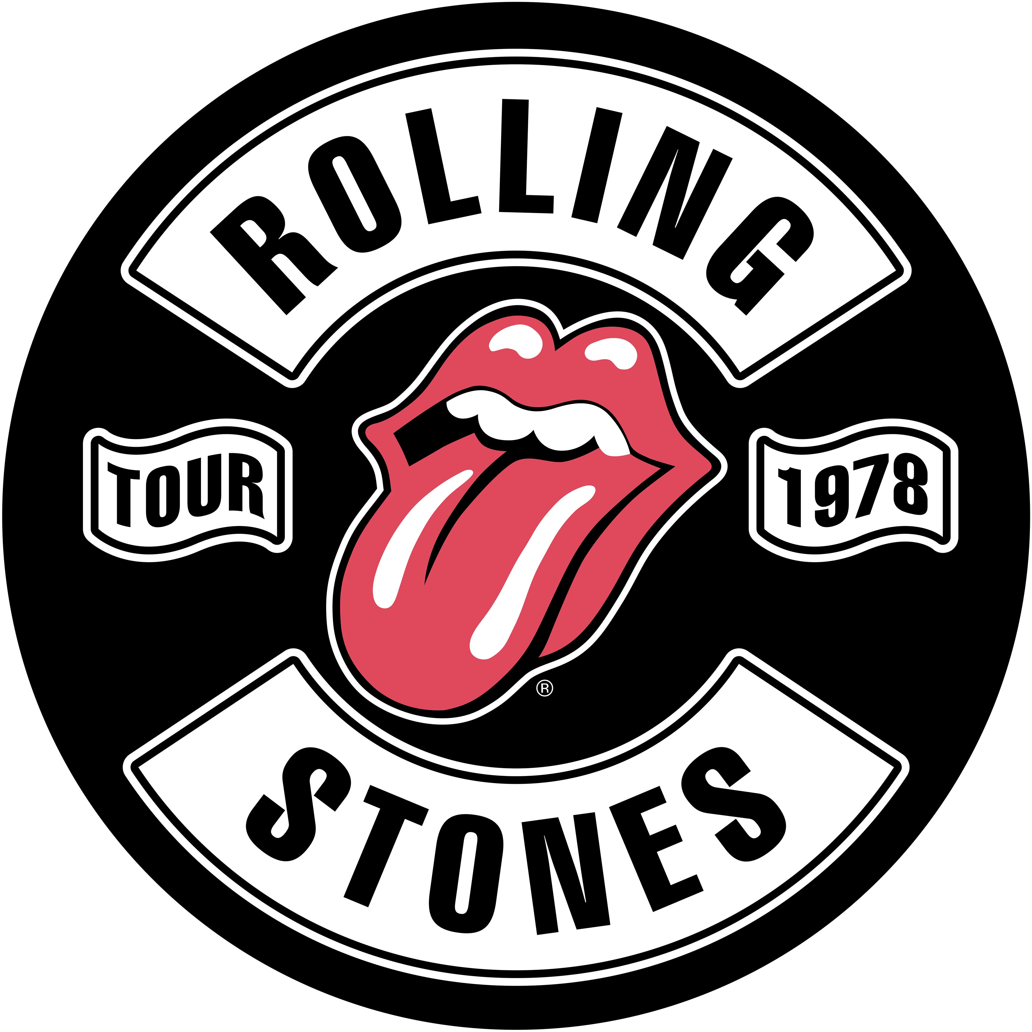 rolling stones 1978 tour poster