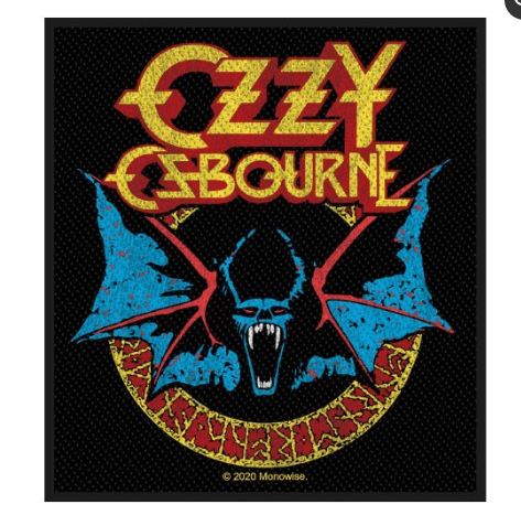 Patch OZZY OSBOURNE - Bat - Bestial.ro